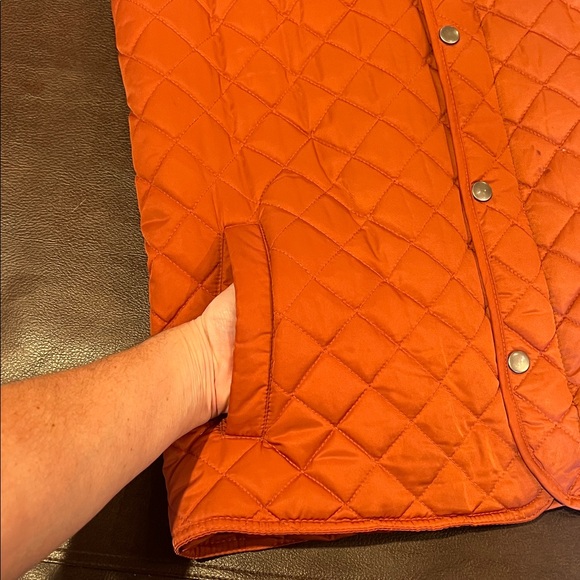 Class Club Orange Quilted Vest for boys - Picture 9 of 9